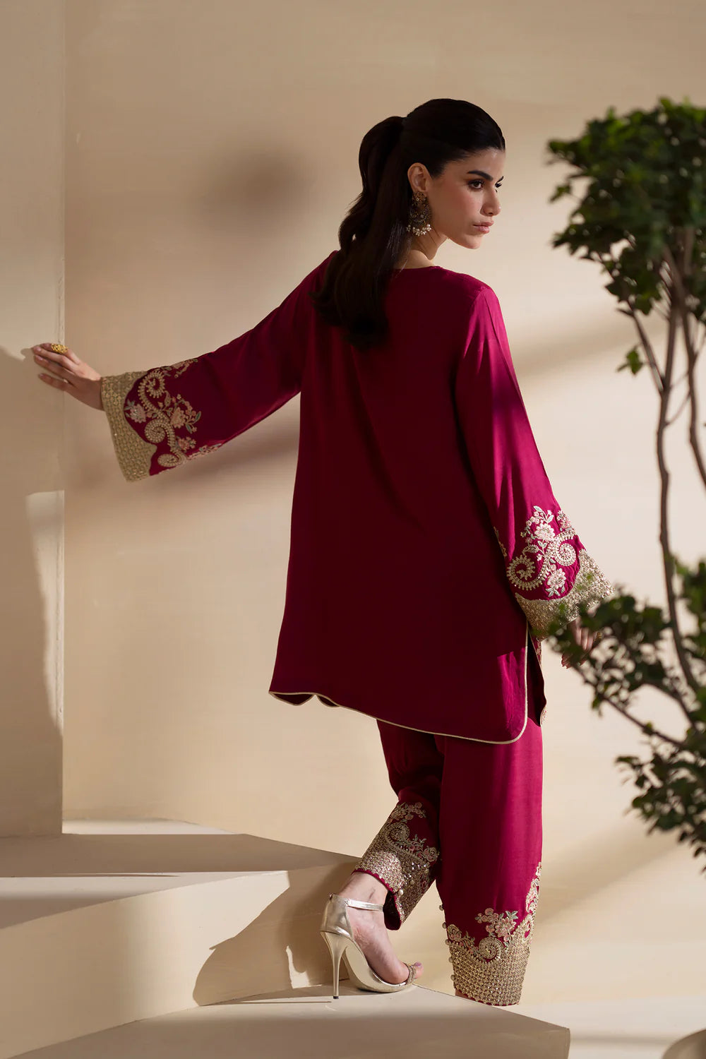 BARBIE PINK | E0928/104/406 | Winter '25 | Ethnc