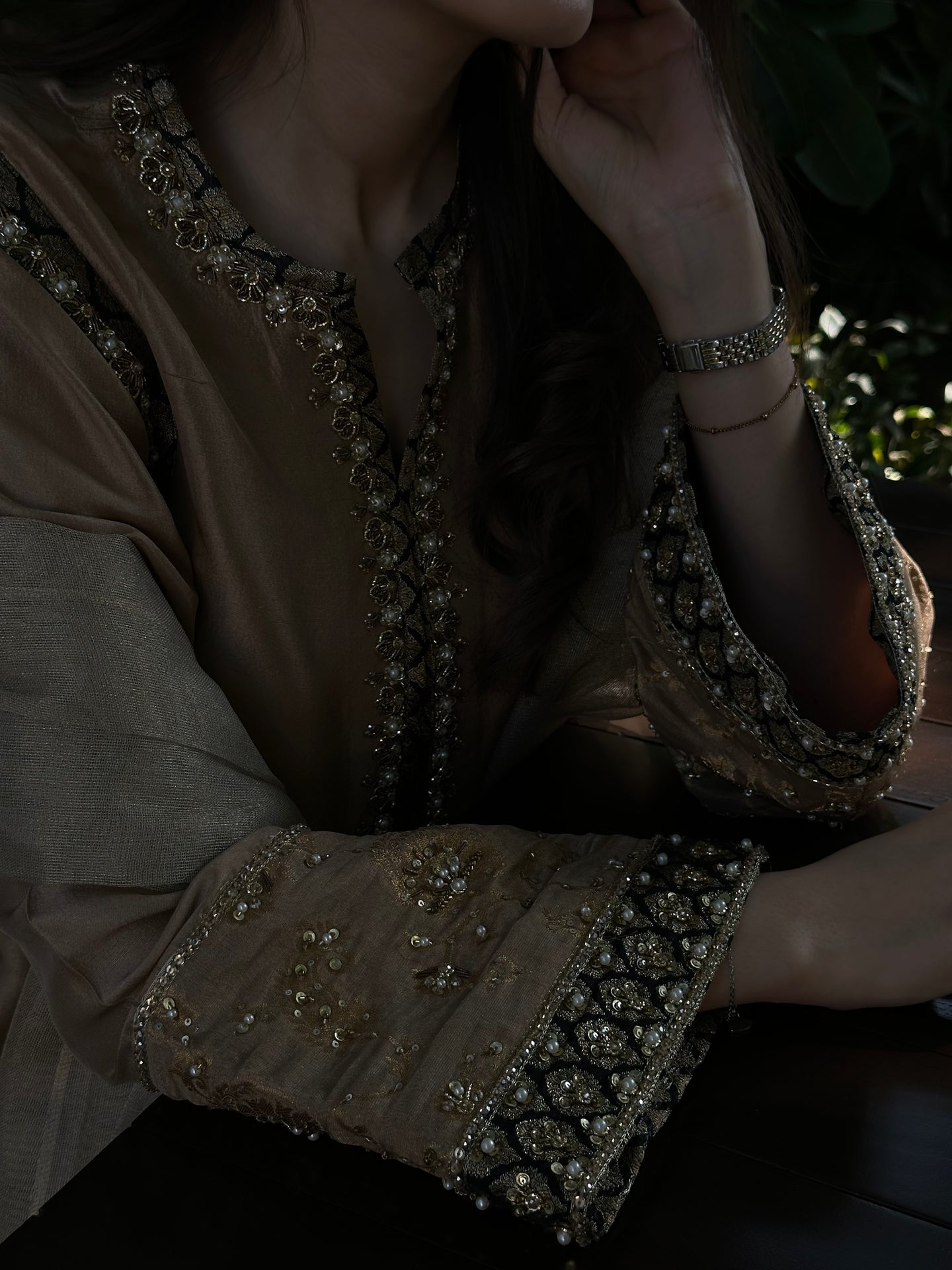 GOLD CELINA FORMAL | SAK ATELIER