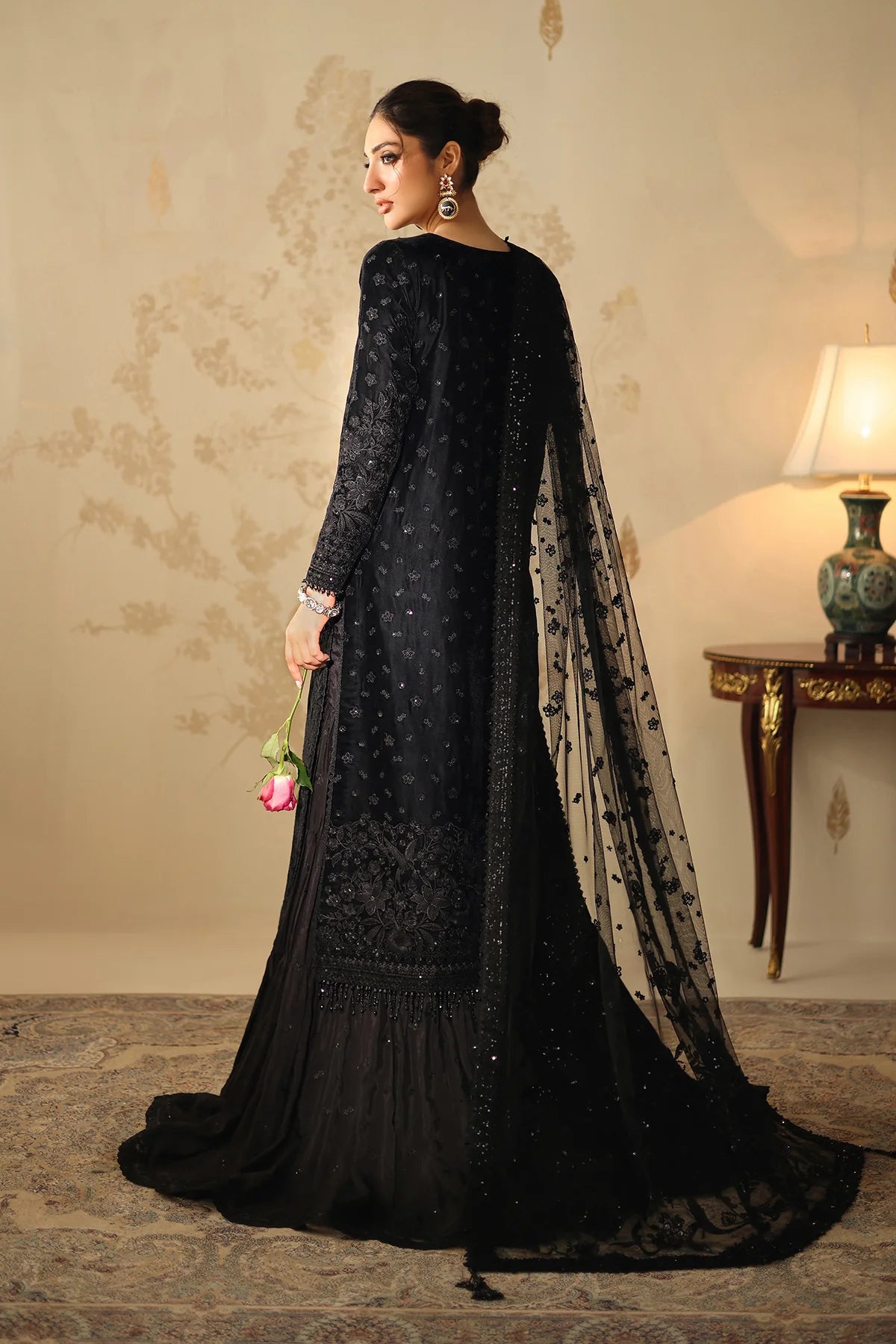 EMBROIDERED VELVET SF-4320 | Baroque
