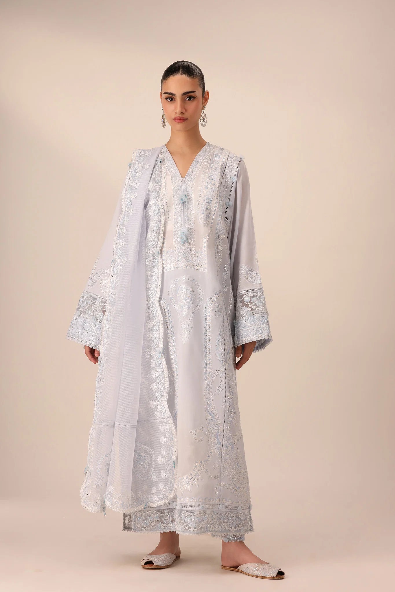 ROUHAAN (EL26-04 A ST) | STITCHED-ELAN LAWN'26 | ELAN