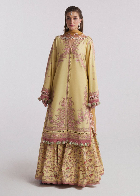 Limone | Hussain Rehar SS Lawn Eid Unstitched Collection’24