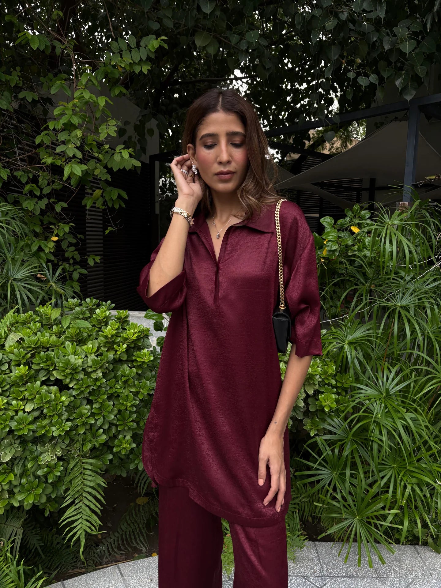 BURGUNDY COCO SET | Sak Atelier