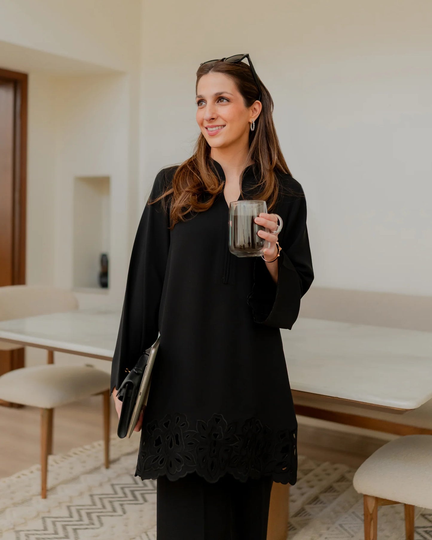 Black Cutwork Set | LIRA