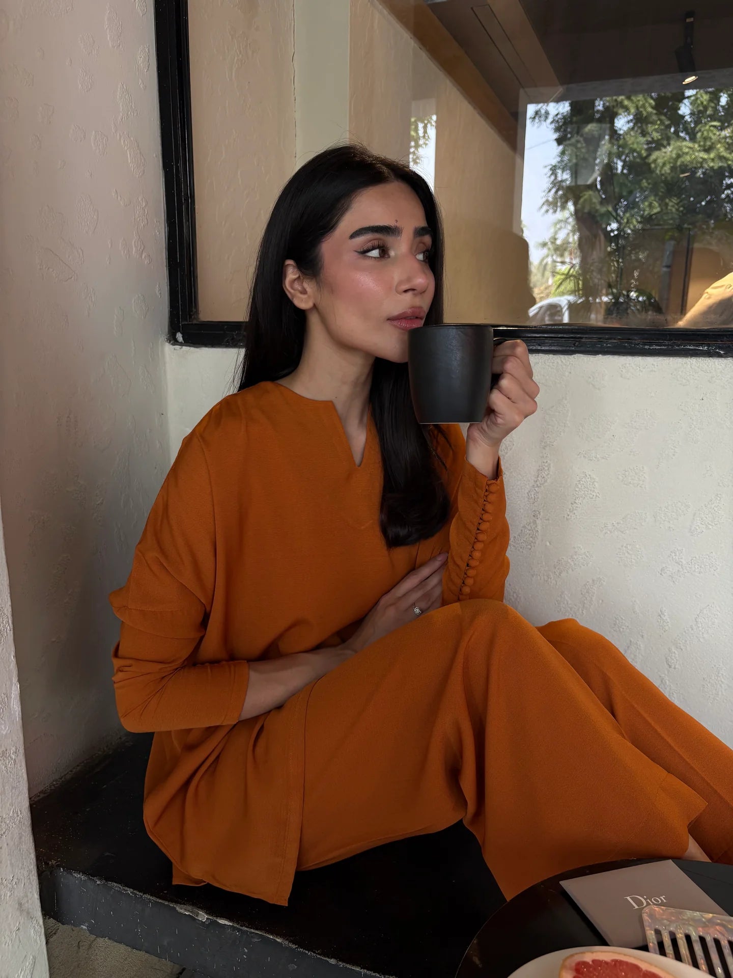 Burnt Orange Gabby Set | SAK ATELIER