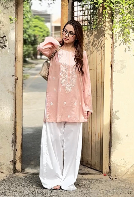 Lychee Blush ( Micro Mini Kurti)| Osen