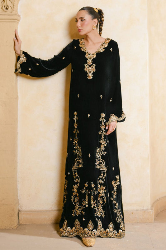 KHUMAR KAFTAN | QISSA LUXURY VELVETS | ANSAB JAHANGIR