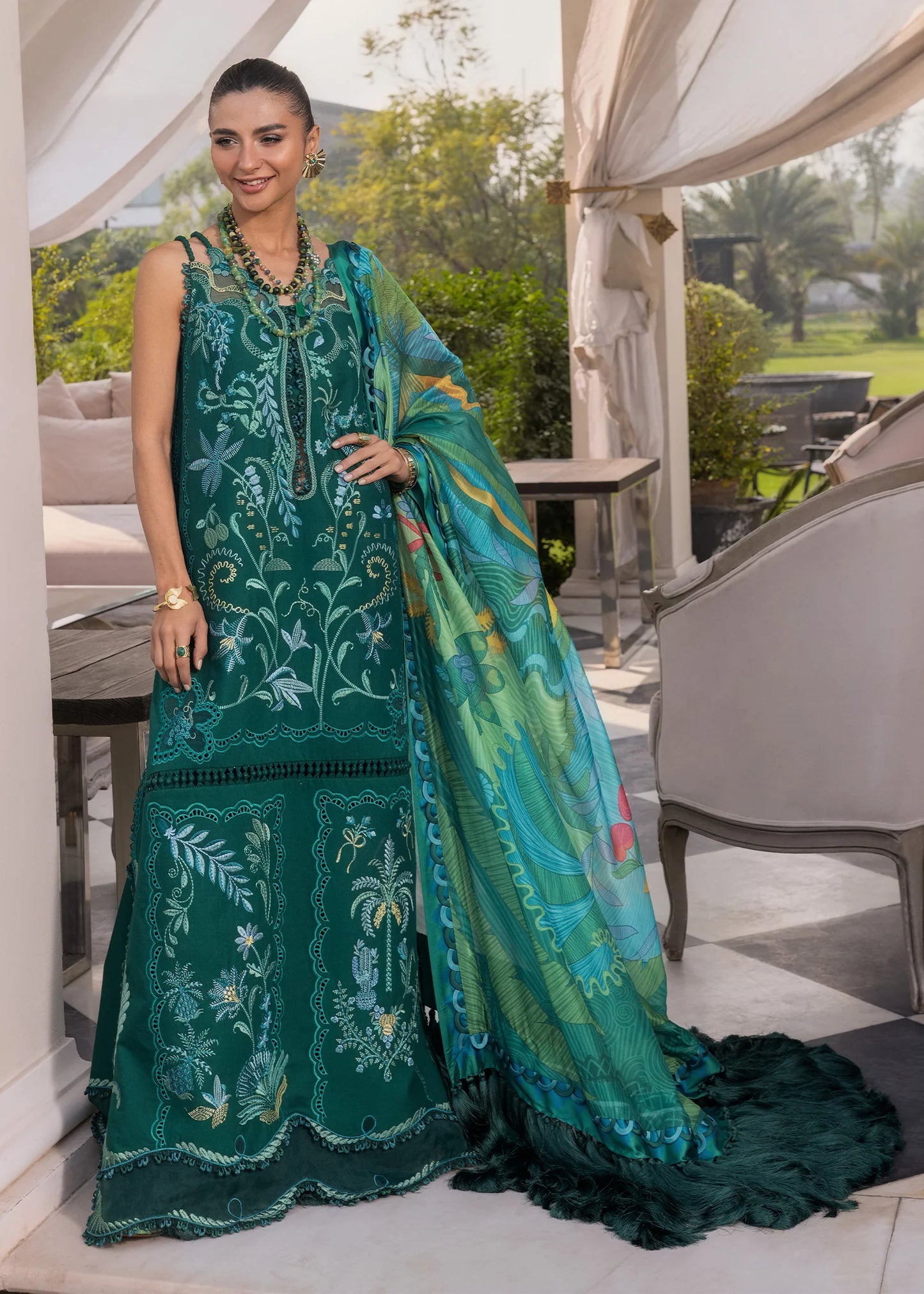 BEAUTY IN BLOOM - D3B |  Flow By Crimson Lawn'26 | CRIMSON