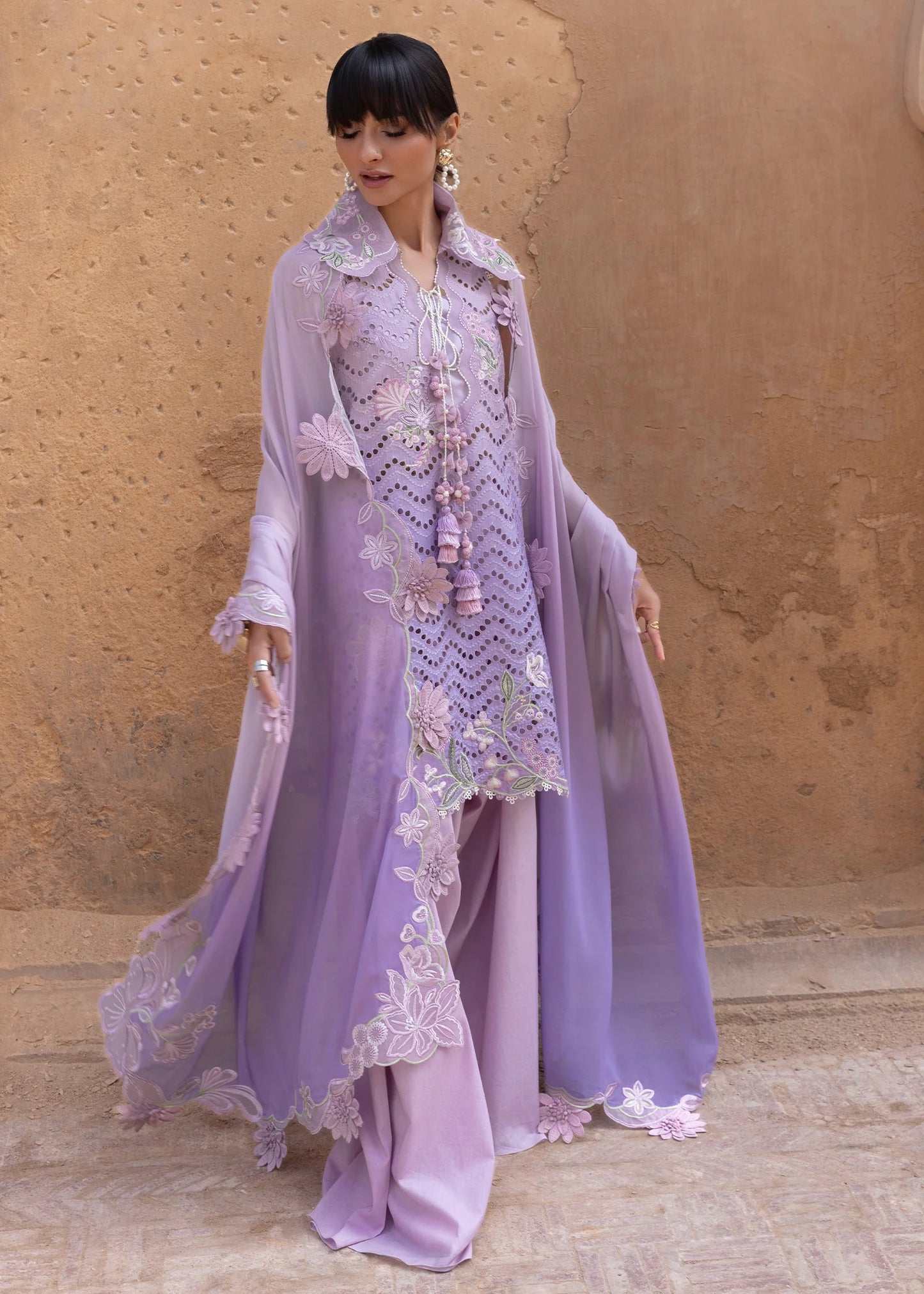 OMBRE LOVE - D8B |  Flow By Crimson Lawn'26 | CRIMSON