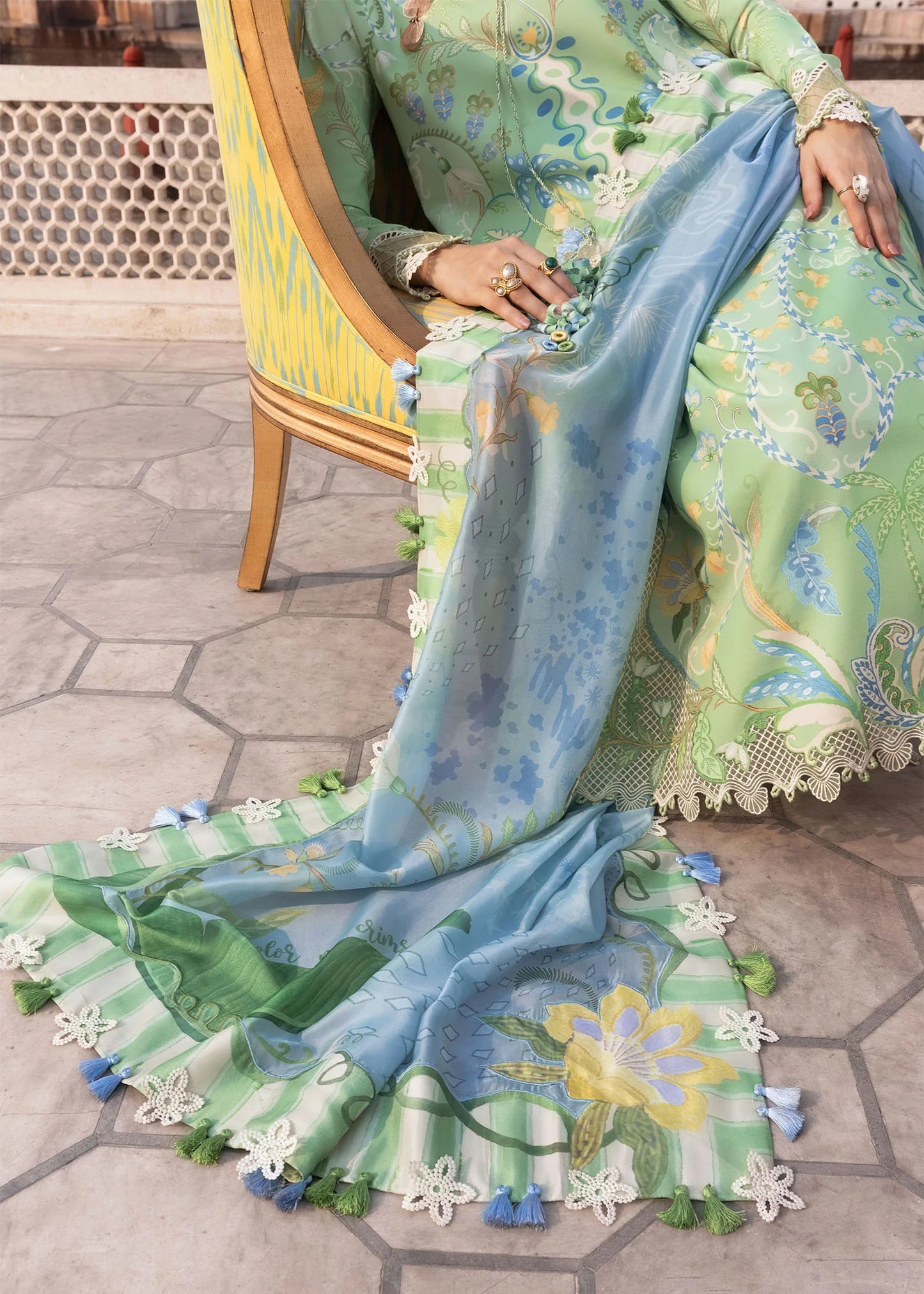 OUT OF MANY HEARTS-D6B |  Flow By Crimson Lawn'26 | CRIMSON