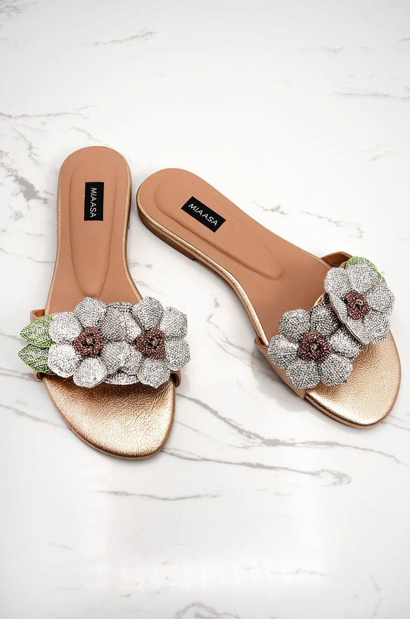 Léonie - Rose Gold | Zilal - The Ramadan Edit | Miaasa | Footwear