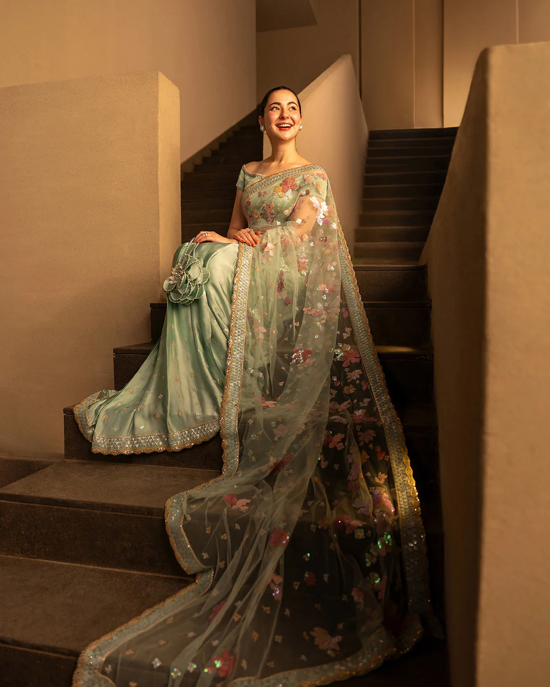 Nureet (Saree) | Reina | Faiza Saqlain