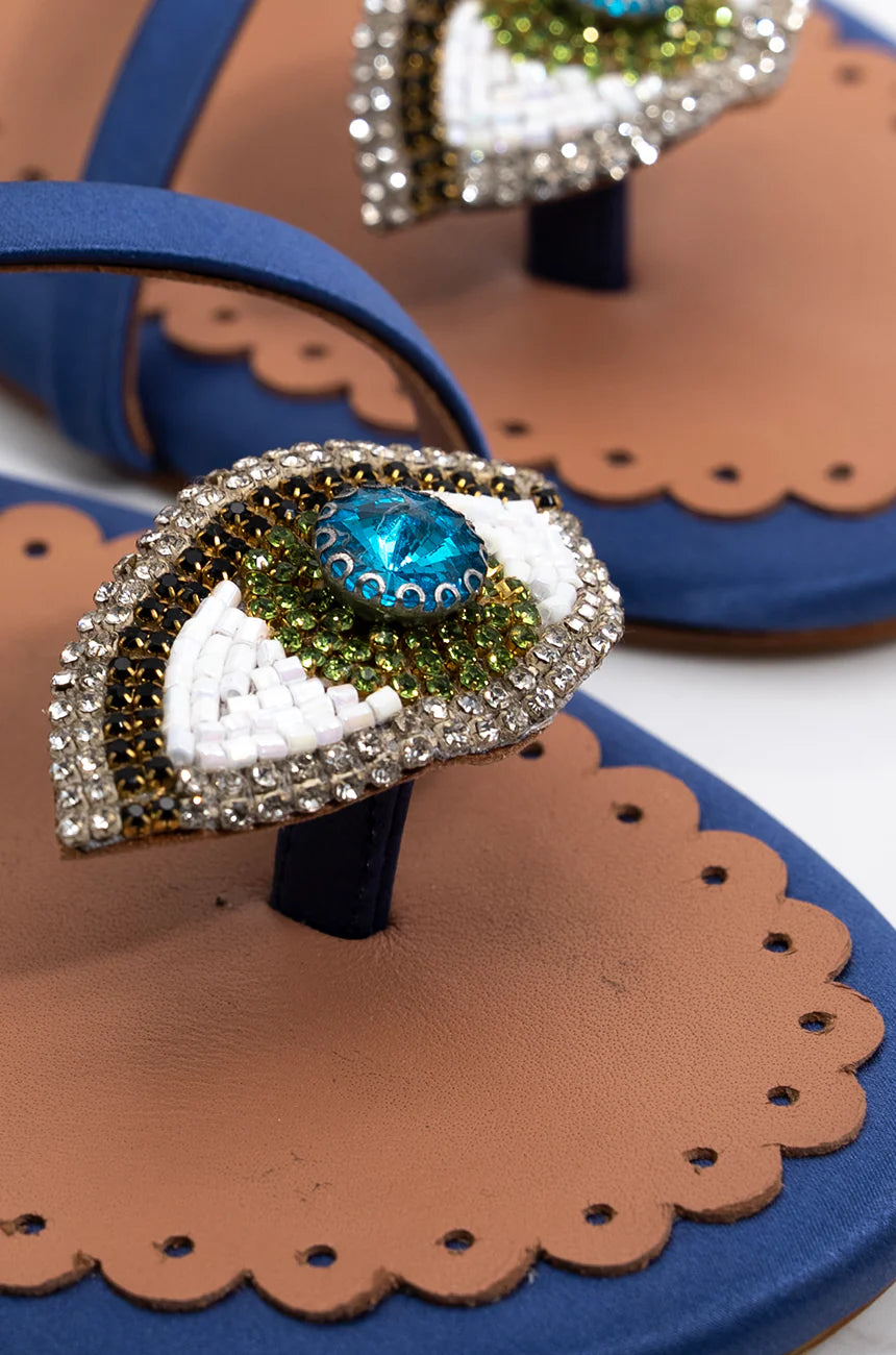 Skye - Indigo | Zilal - The Ramadan Edit | Miaasa | Footwear