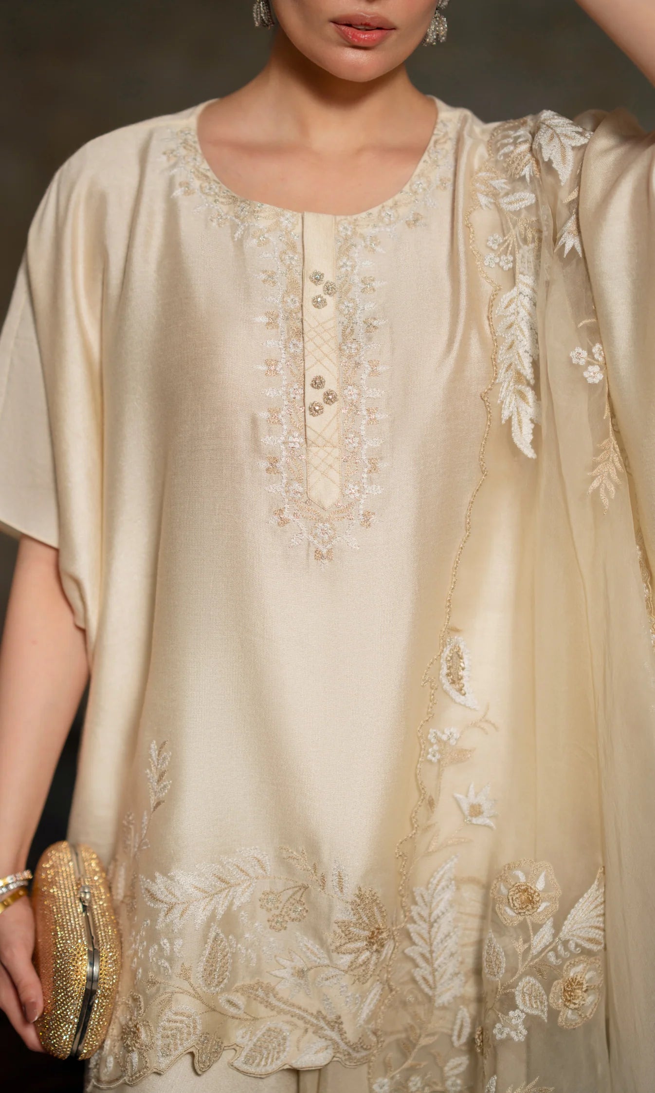 The Nissa Set with Dupatta | Fall Luxe' 25 | SEF