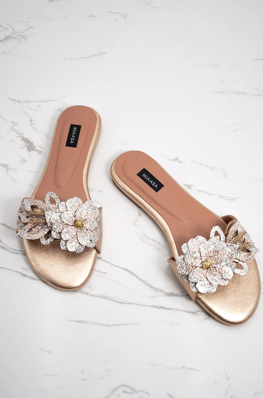 Neriah - Rose Gold | New Arrivals | Miaasa | Footwear