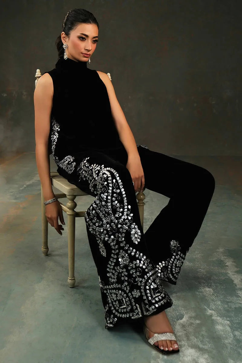 Moonlit Shirt And Pants | VELVET ECLIPSE '25 | FARIDA HASAN
