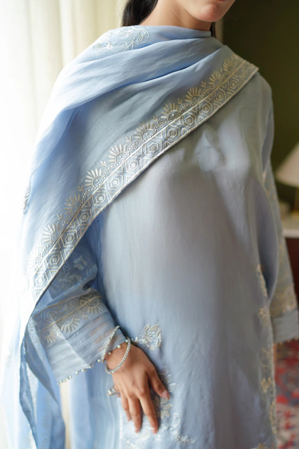 Noor Dupatta | Luxury Eid Edit | La Pret