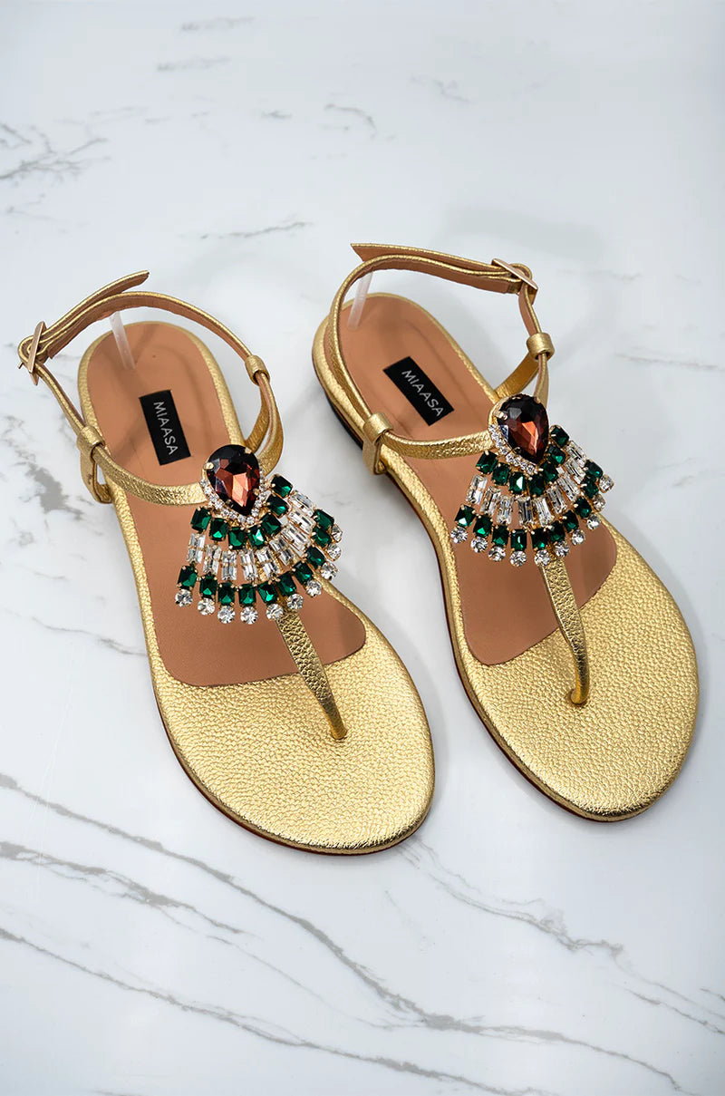 Zélie - Gold | Zilal - The Ramadan Edit | Miaasa | Footwear