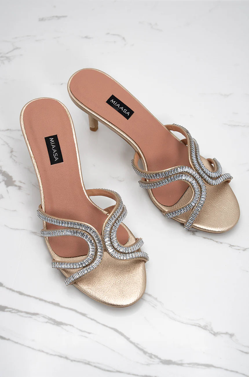 Sitare 63 Gold | Miaasa | Footwear