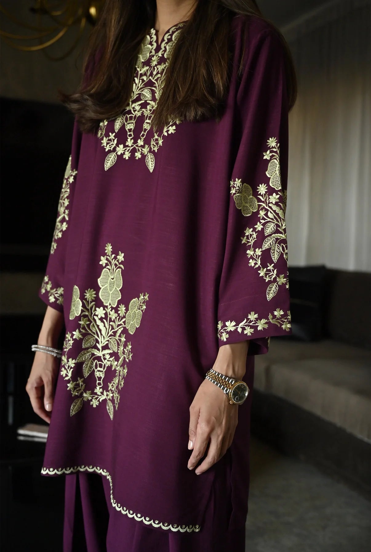 Burgundy Sia Set | LA PRET