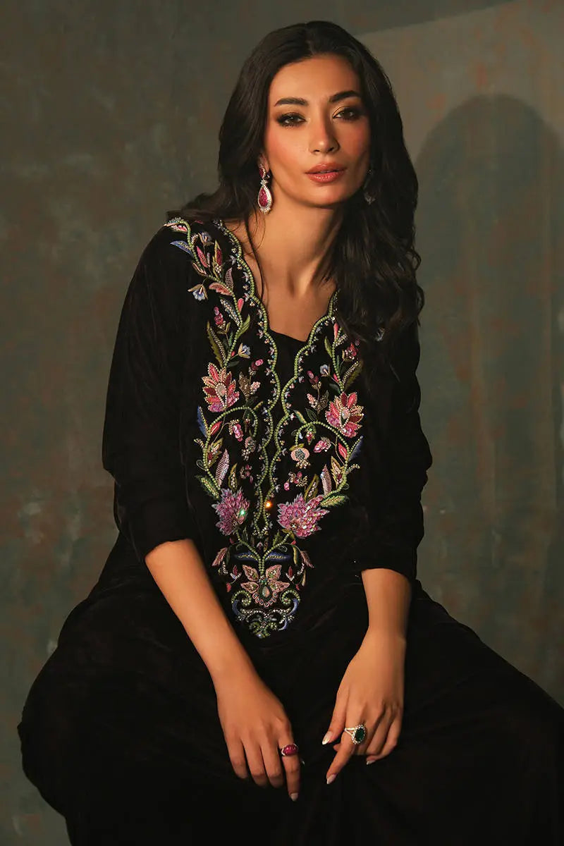 Moonflower Kaftan | VELVET ECLIPSE '25 | FARIDA HASAN