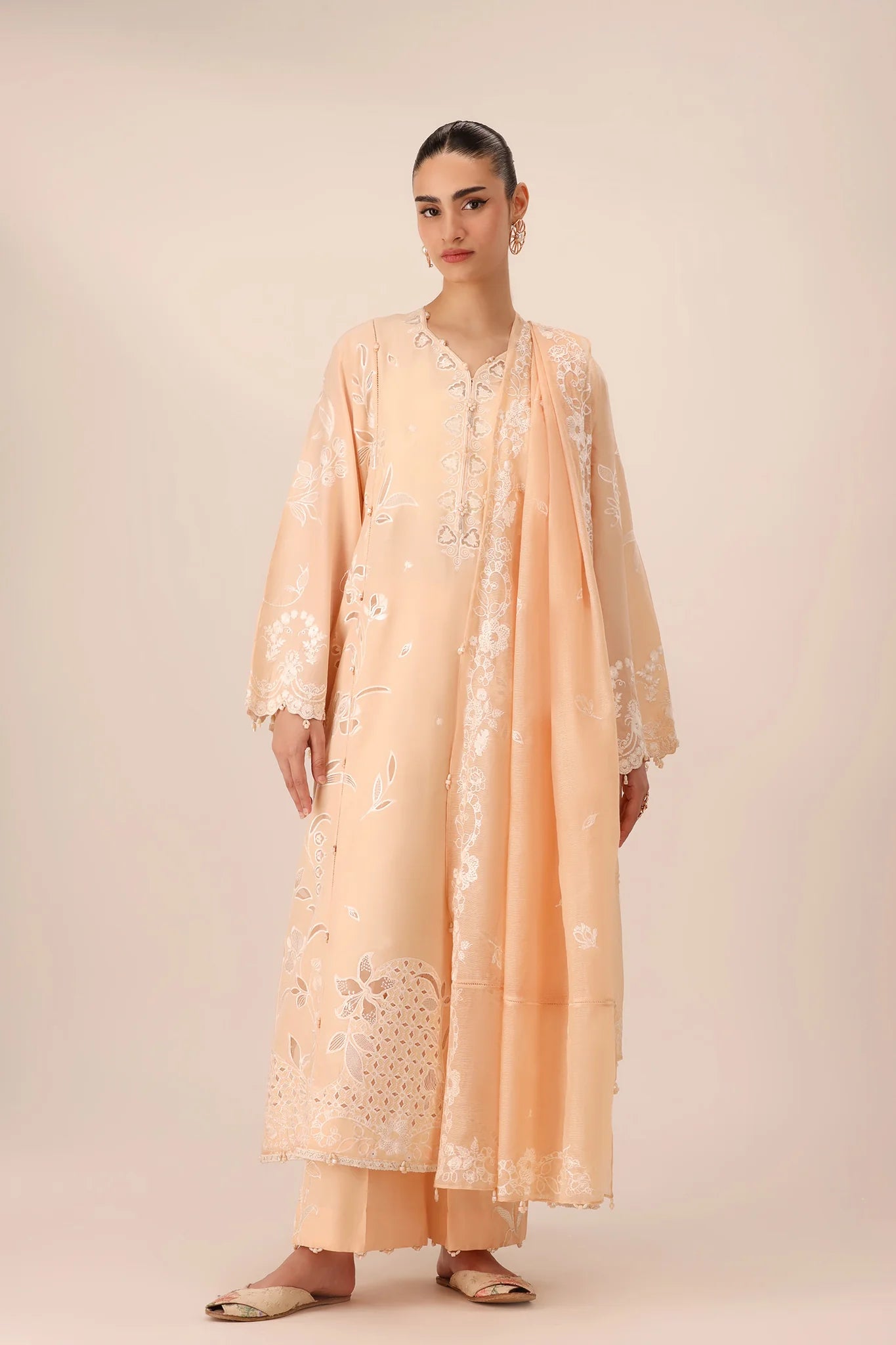 NOORAI (EL26-06 A ST) | STITCHED-ELAN LAWN'26 | ELAN