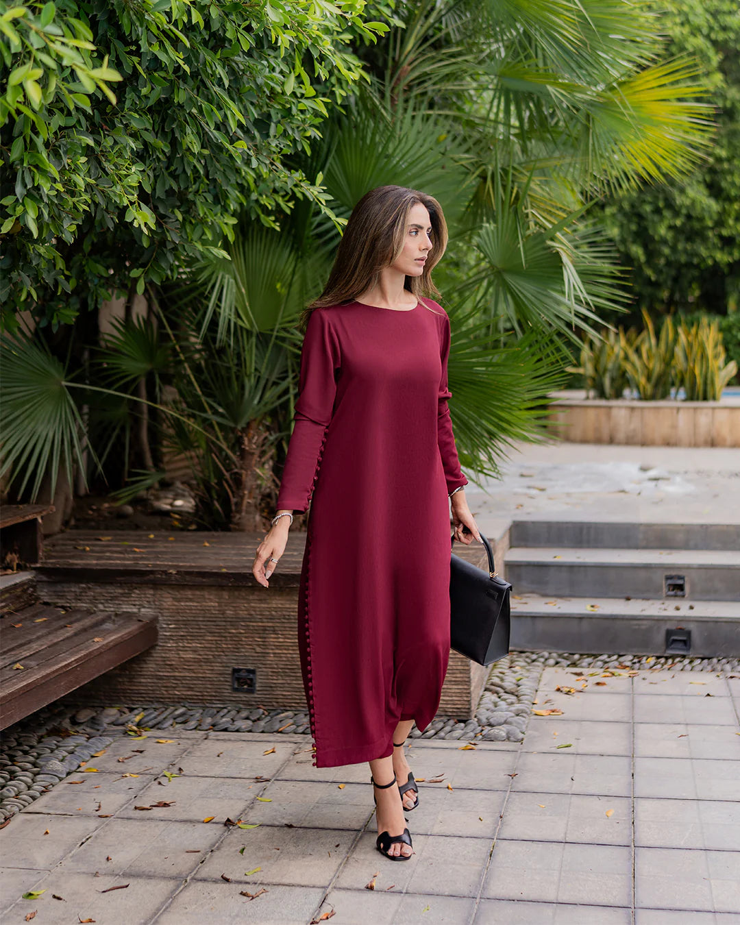 Burgundy Amaani Set | LIRA
