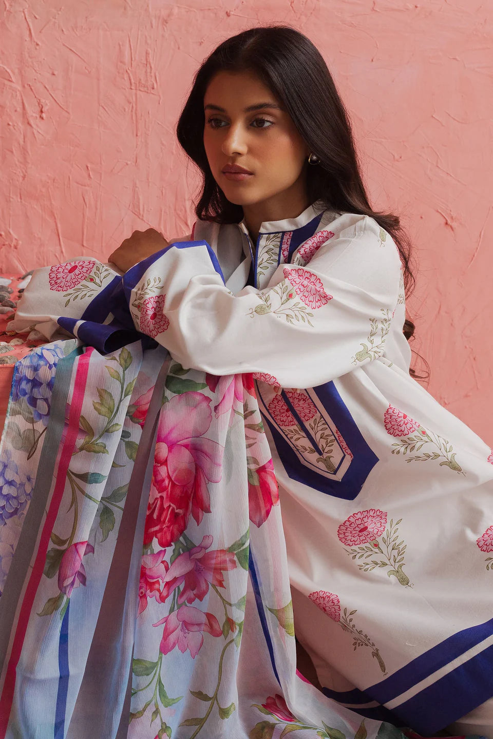 MELON BLUSH | Coco Prints by Zarashahjahan Vol II 2024