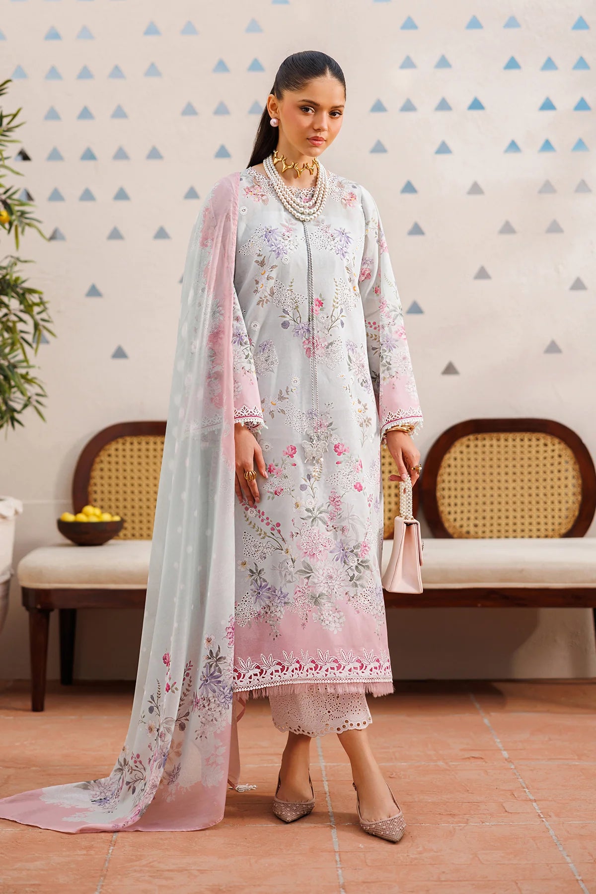 ESUF4394 | UNSTITCHED | Baroque