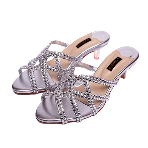 Stella Silver Kitten | L'AMOUR | FOOTWEAR