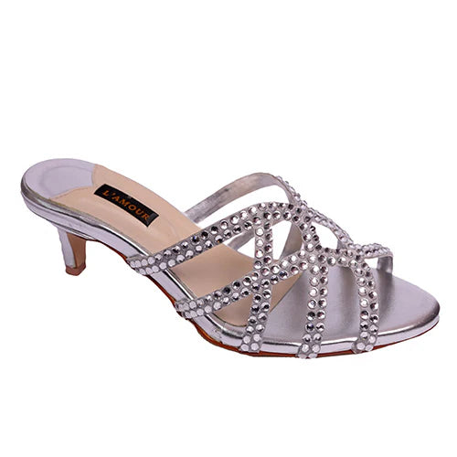 Stella Silver Kitten | L'AMOUR | FOOTWEAR