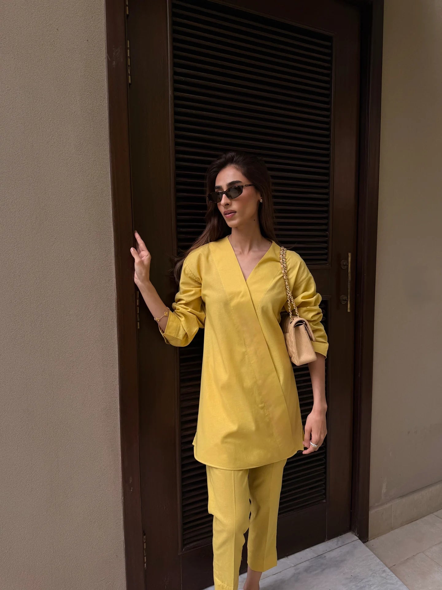 Chartreuse Marco Set | Sak Atelier