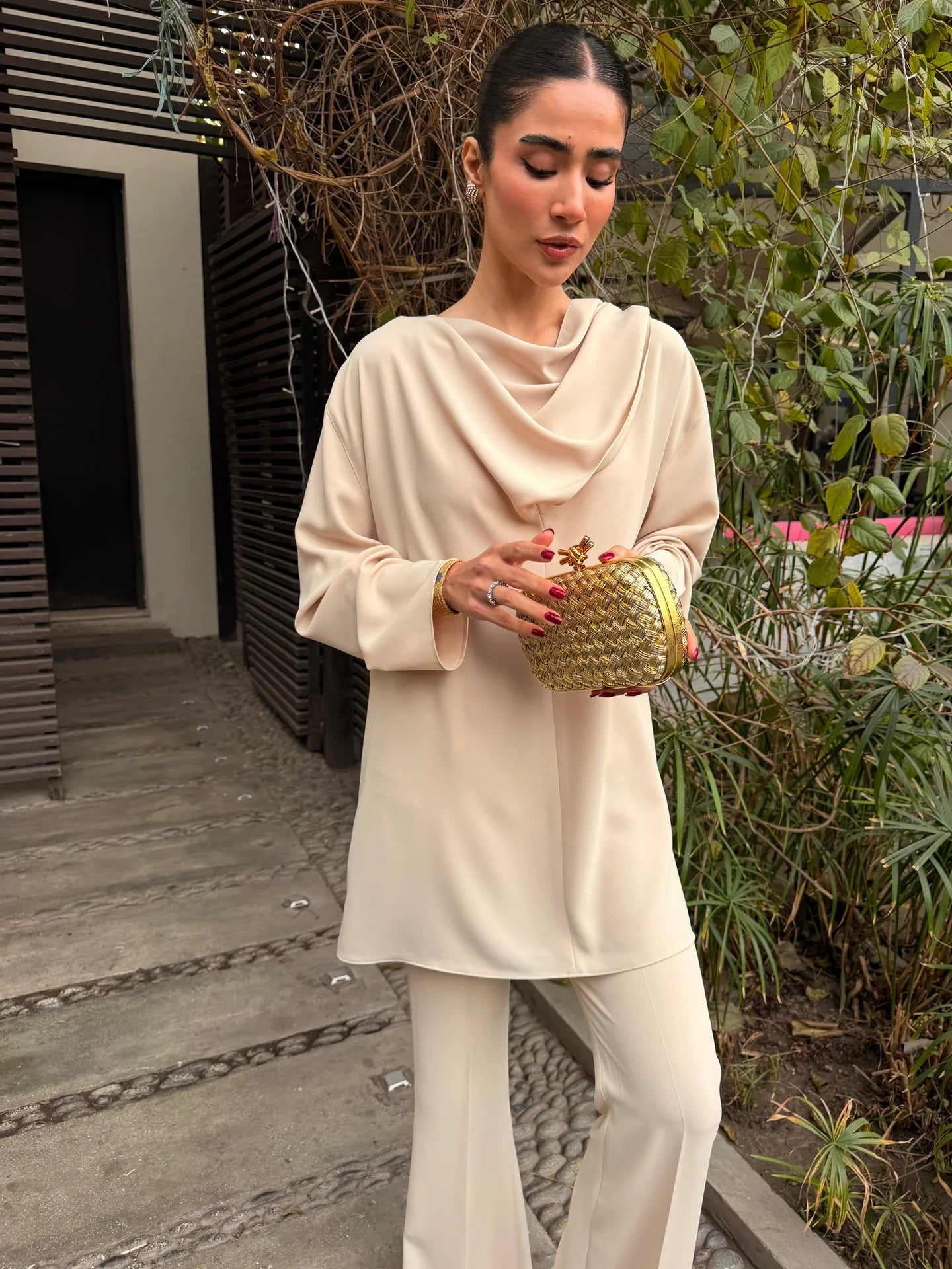 Beige Audrey Set | SAK ATELIER