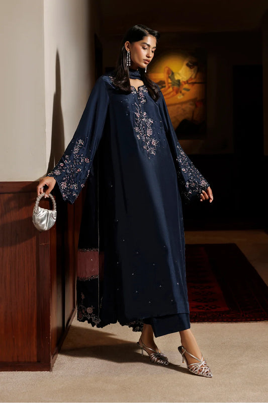 UE-723 Embroidered Ramen Silk | Festive Formals ‘26 | Iznik