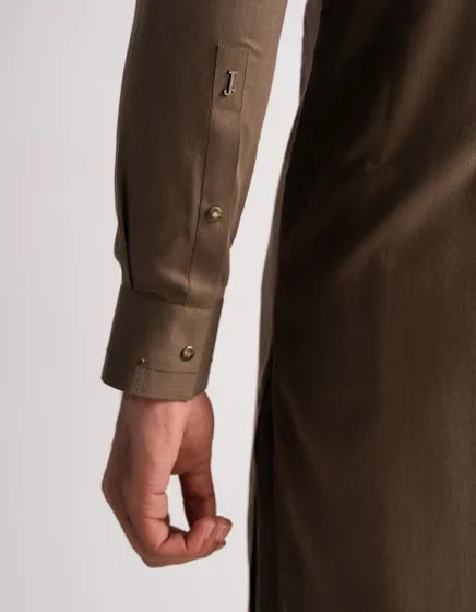 BROWN CASUAL KAMEEZ SHALWAR | FESTIVE '26 | JUNAID JAMSHED MENSWEAR