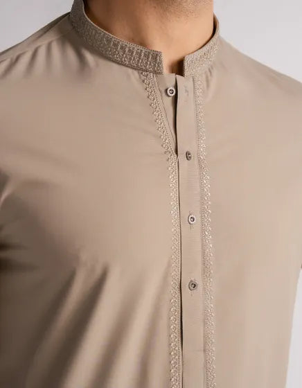 STONE SEMI-FORMAL KAMEEZ SHALWAR | FESTIVE '26 | JUNAID JAMSHED MENSWEAR