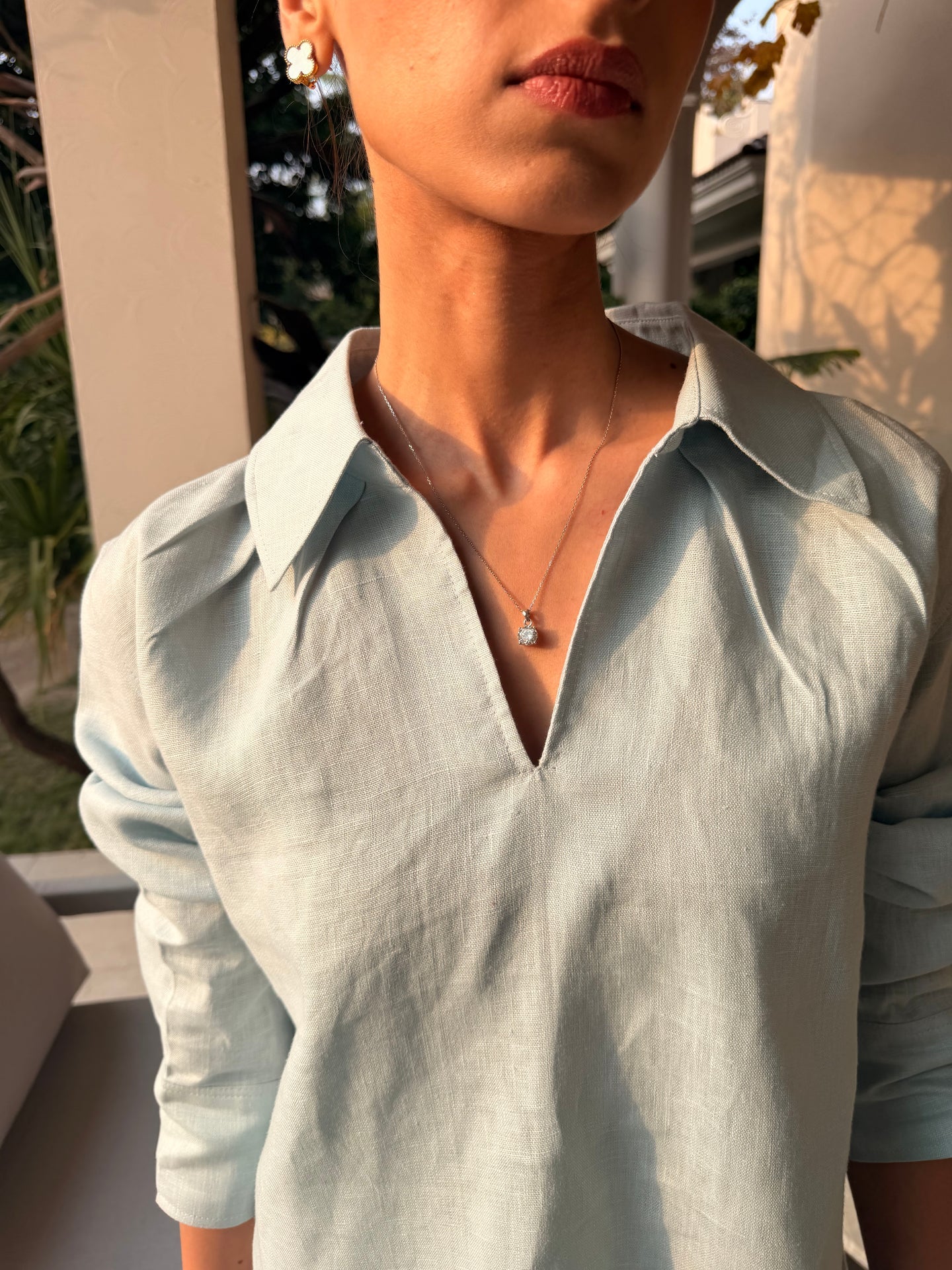 Blue Bow Set | Sak Atelier