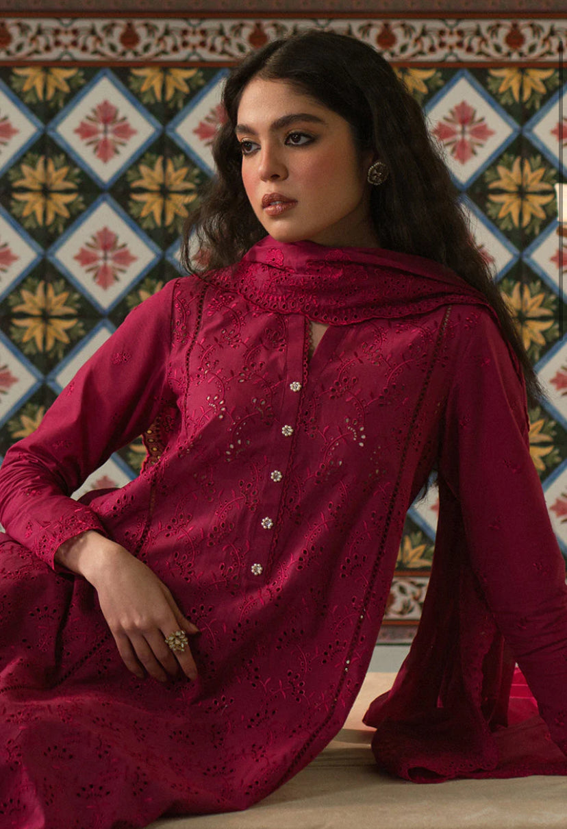 CERISE LOFT | Chikankari by Cross Stitch