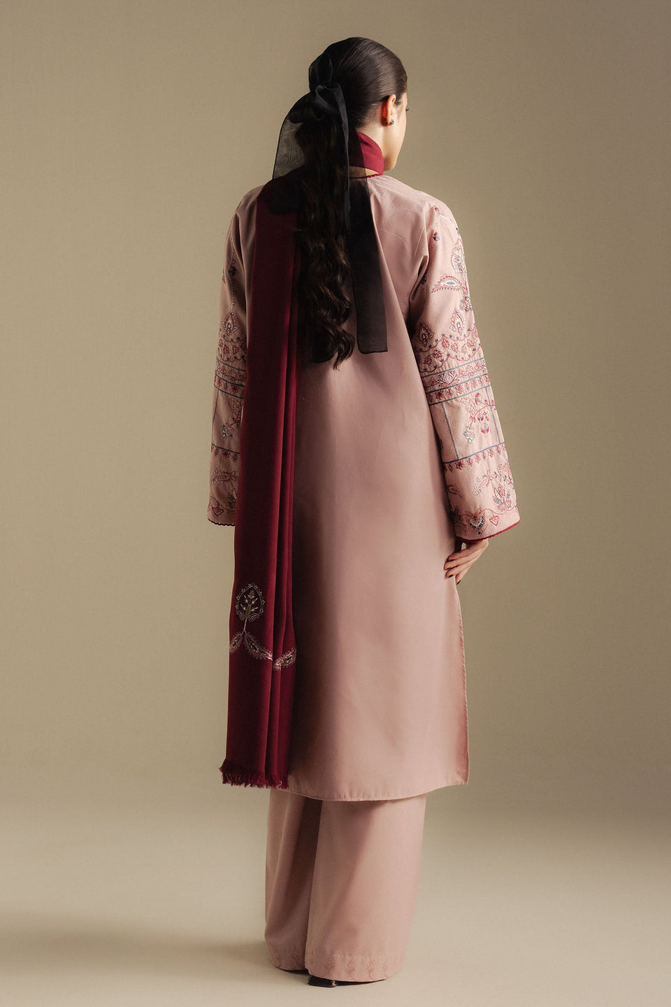 BLOOM-6A | Coco Winter Unstitched’25 | Zara Shahjahan