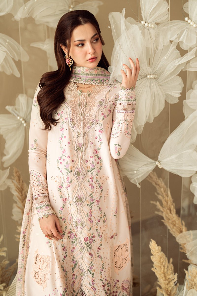 Lily -FK12| Qalamkar - Sahil Luxury Lawn’25