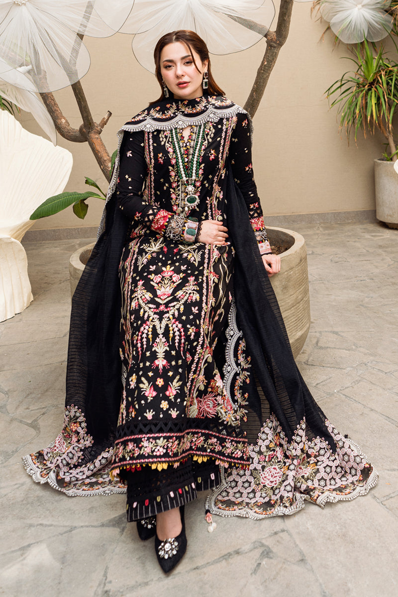 Hannah-FK15 | Qalamkar - Sahil Luxury Lawn’25