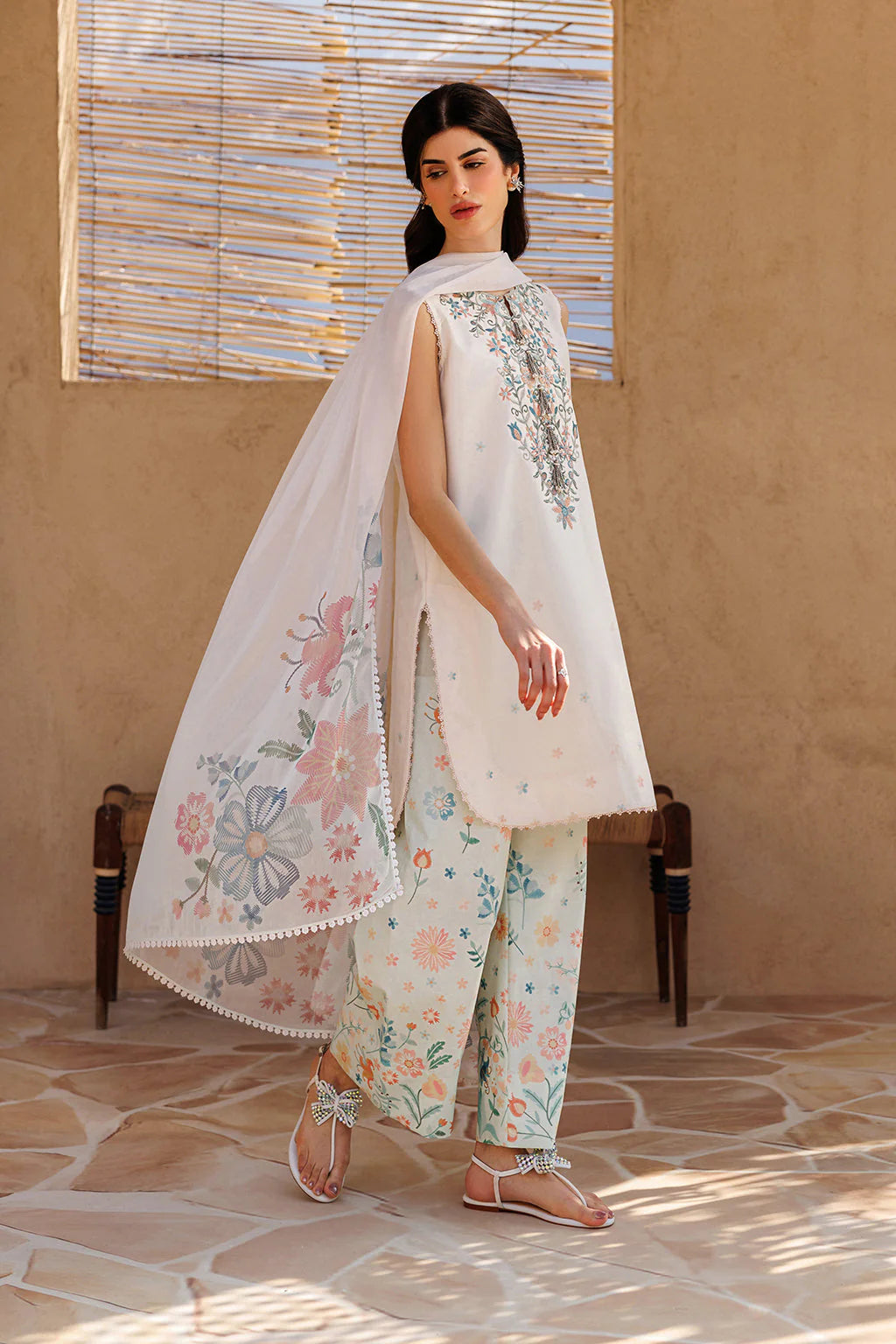 UE-667 Printed Lawn | Iznik
