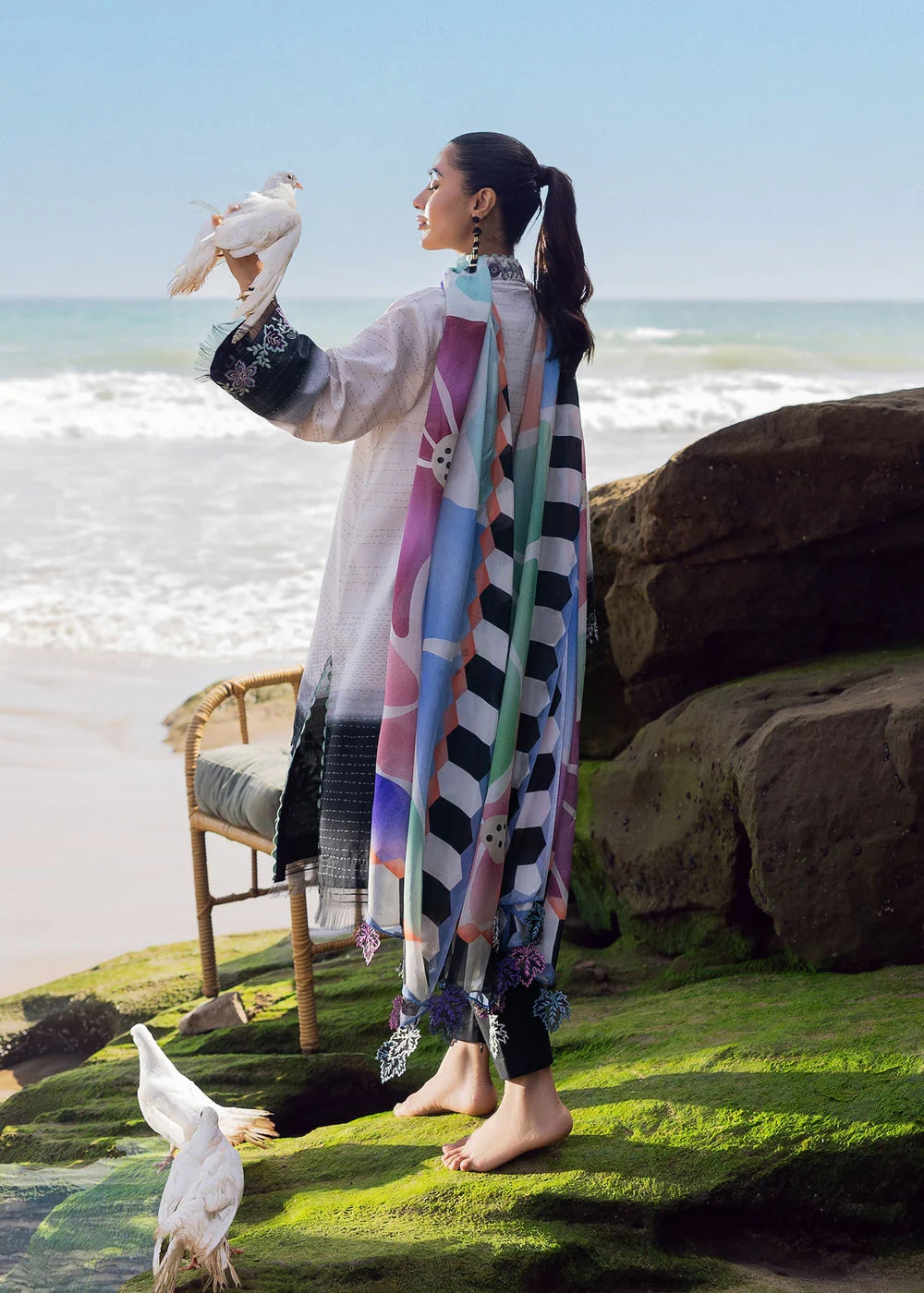 Kantha Rose | Sadaf Fawad Khan Everyday Lawn 2025