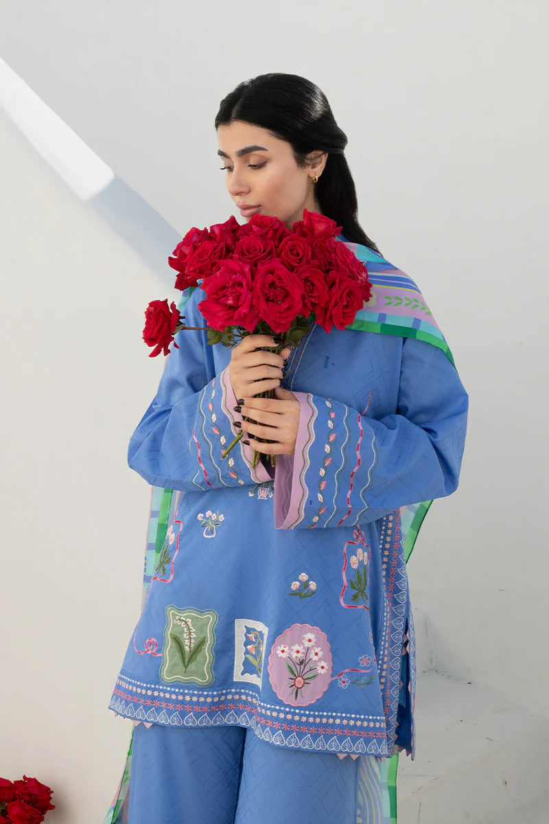 Kiya (A) | Unstitched Lawn '26 | Sania Maskatiya