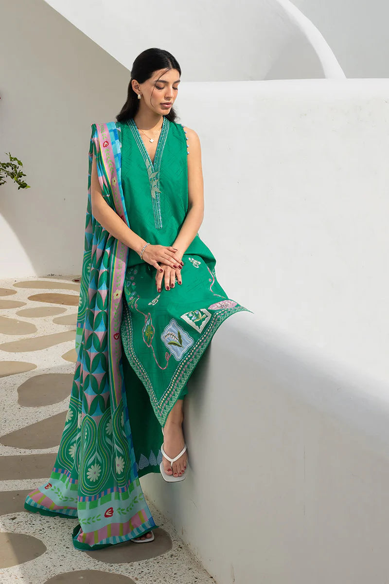 Kiya (B) | Unstitched Lawn '26 | Sania Maskatiya