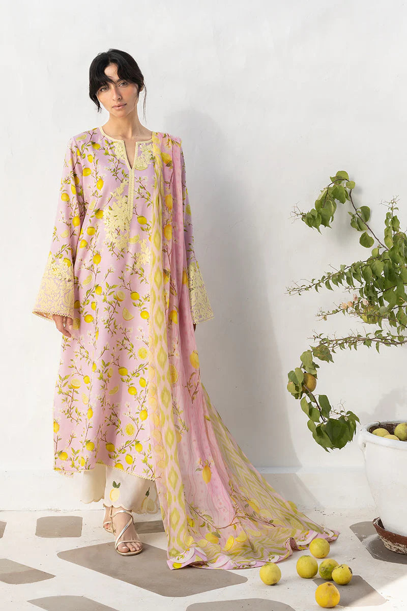 Ambar (B) | Unstitched Lawn '26 | Sania Maskatiya (RTS)