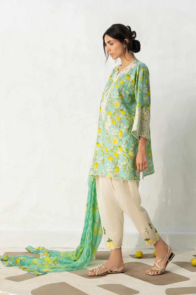 Ambar (A) | Unstitched Lawn '26 | Sania Maskatiya (RTS)