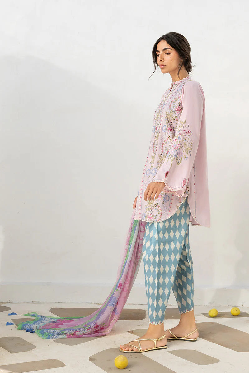 Fez (A) | Unstitched Lawn '26 | Sania Maskatiya (RTS)