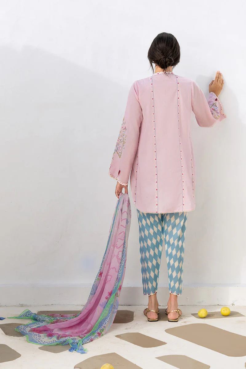 Fez (A) | Unstitched Lawn '26 | Sania Maskatiya (RTS)