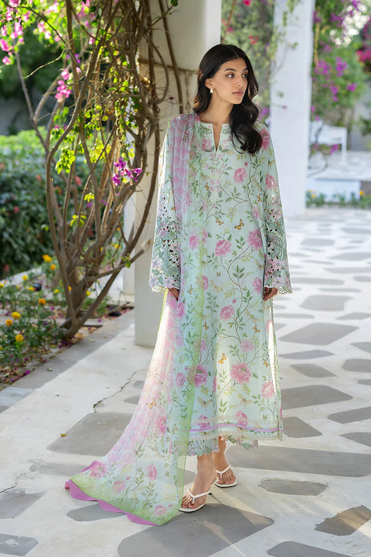 Mina (B) | Unstitched Lawn '26 | Sania Maskatiya