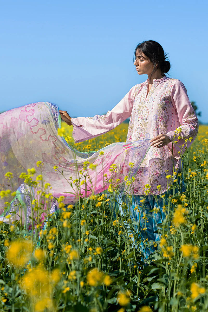 Fez (A) | Unstitched Lawn '26 | Sania Maskatiya (RTS)